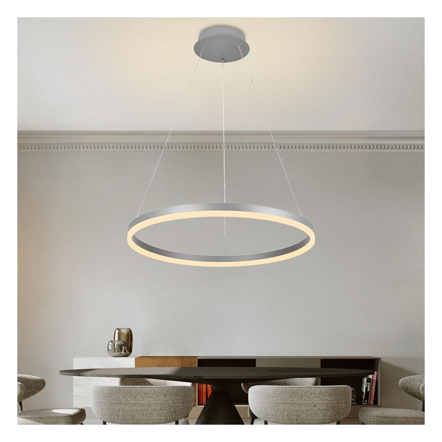 LED pendel dæmpbar LED/42W/230V 3000-6500K diameter 60 cm + fjernbetjening