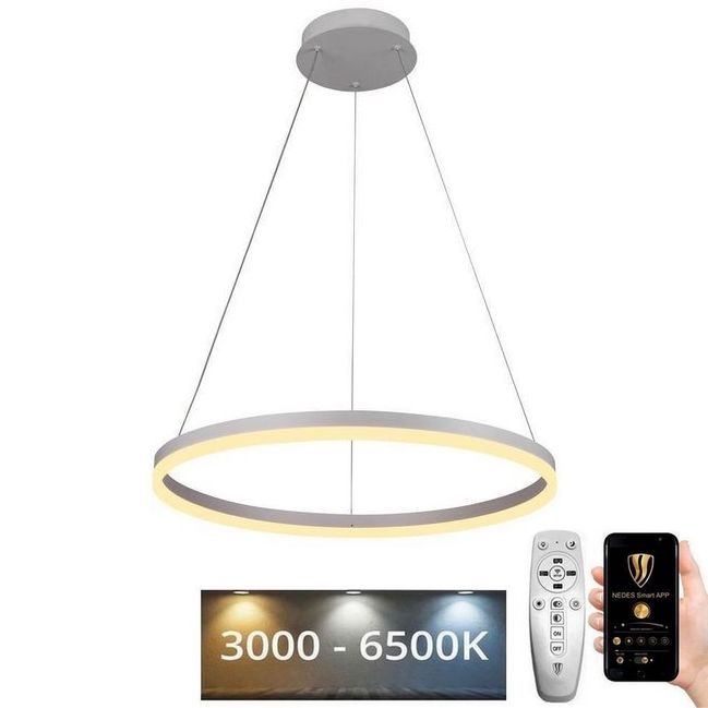 LED pendel dæmpbar LED/42W/230V 3000-6500K + fjernbetjening