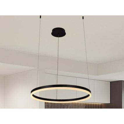 LED pendel dæmpbar LED/42W/230V 3000-6500K diameter 60 cm + fjernbetjening