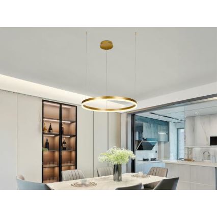 LED pendel dæmpbar LED/42W/230V 3000-6500K + fjernbetjening