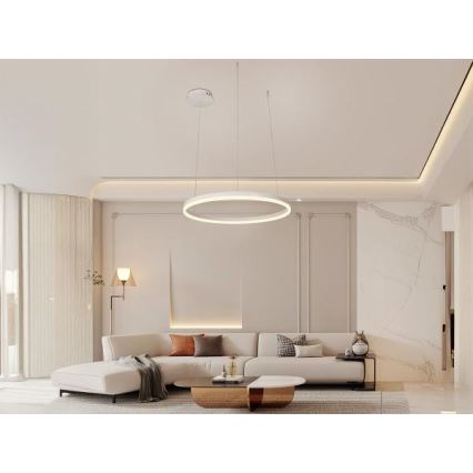 LED pendel dæmpbar LED/42W/230V 3000-6500K + fjernbetjening