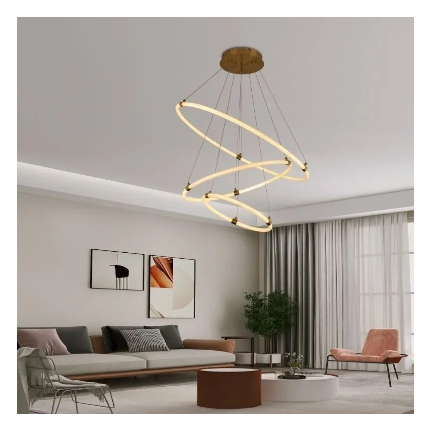 LED pendel dæmpbar LED/45W/230V 3000-6500K + fjernbetjening