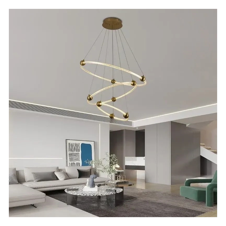 LED pendel dæmpbar LED/45W/230V 3000-6500K + fjernbetjening