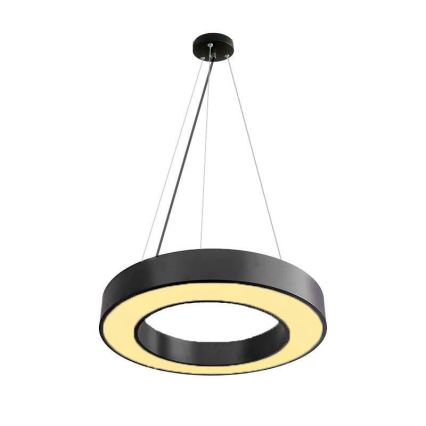 LED pendel dæmpbar LED/45W/230V 3000-6500K sort + fjernbetjening