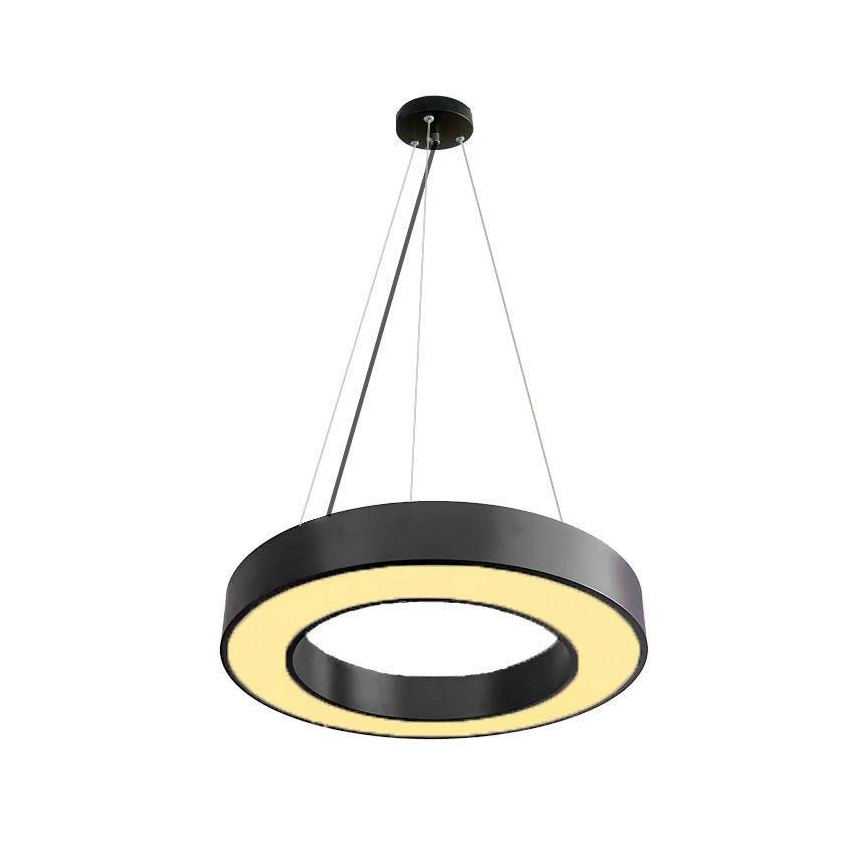 LED pendel dæmpbar LED/45W/230V 3000-6500K sort + fjernbetjening