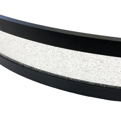LED pendel dæmpbar LED/45W/230V 3000-6500K diameter 60 cm sort + fjernbetjening