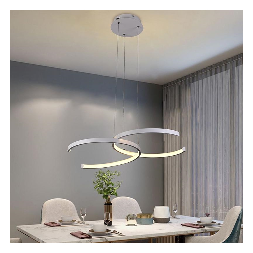 LED pendel dæmpbar LED/50W/230V 3000-6500K + fjernbetjening