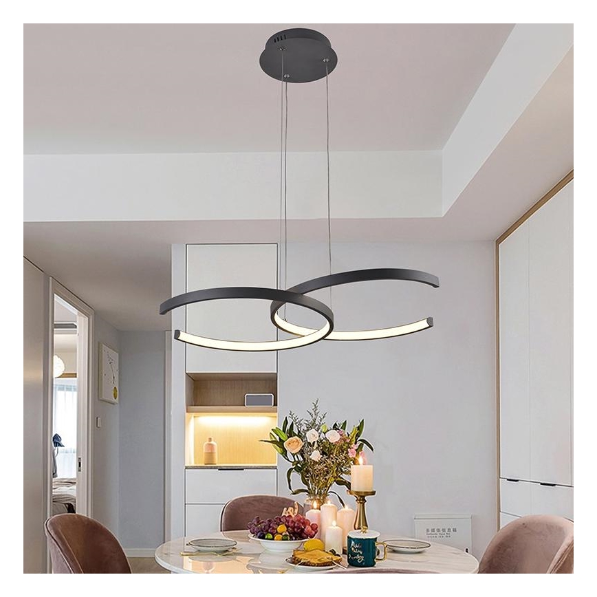 LED pendel dæmpbar LED/50W/230V 3000-6500K + fjernbetjening