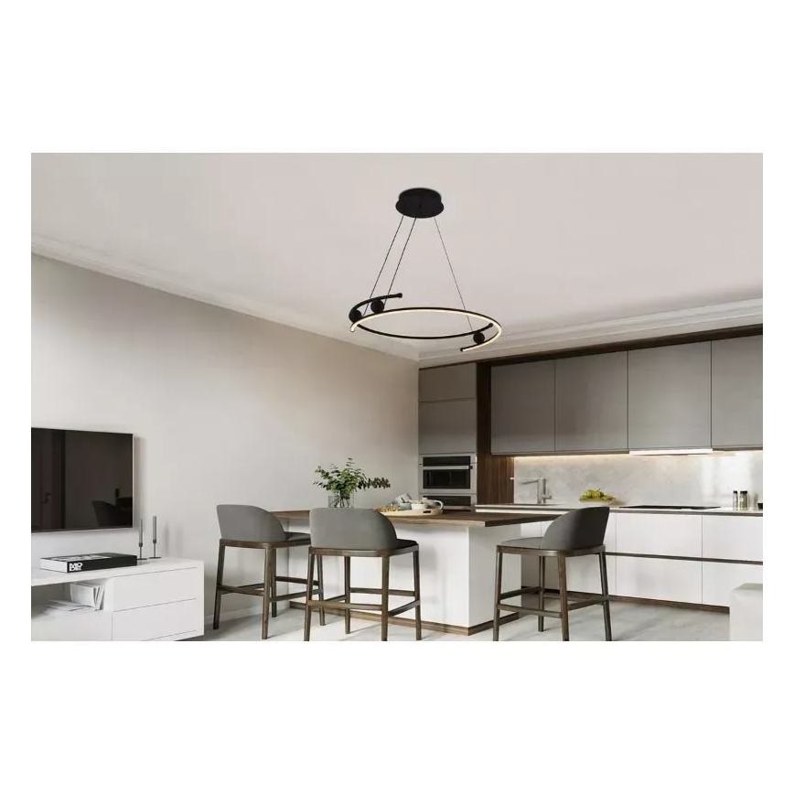 LED pendel dæmpbar LED/50W/230V 3000-6500K + fjernbetjening
