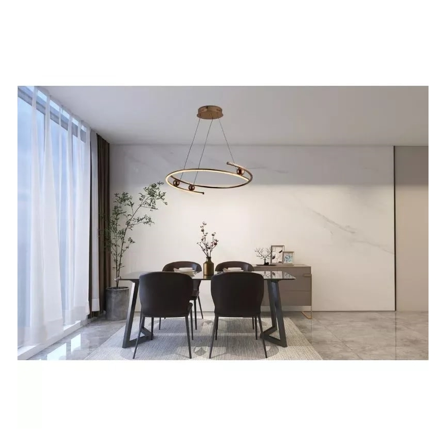 LED pendel dæmpbar LED/50W/230V 3000-6500K + fjernbetjening