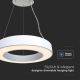 LED pendel dæmpbar LED/50W/230V 4000K diameter 60 cm hvid