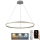 LED pendel dæmpbar LED/55W/230V 3000-6500K diameter 80 cm + fjernbetjening
