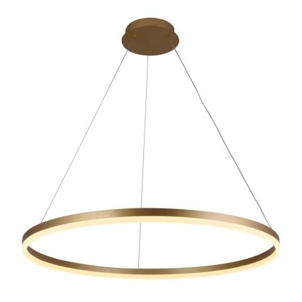 LED pendel dæmpbar LED/55W/230V 3000-6500K diameter 80 cm + fjernbetjening