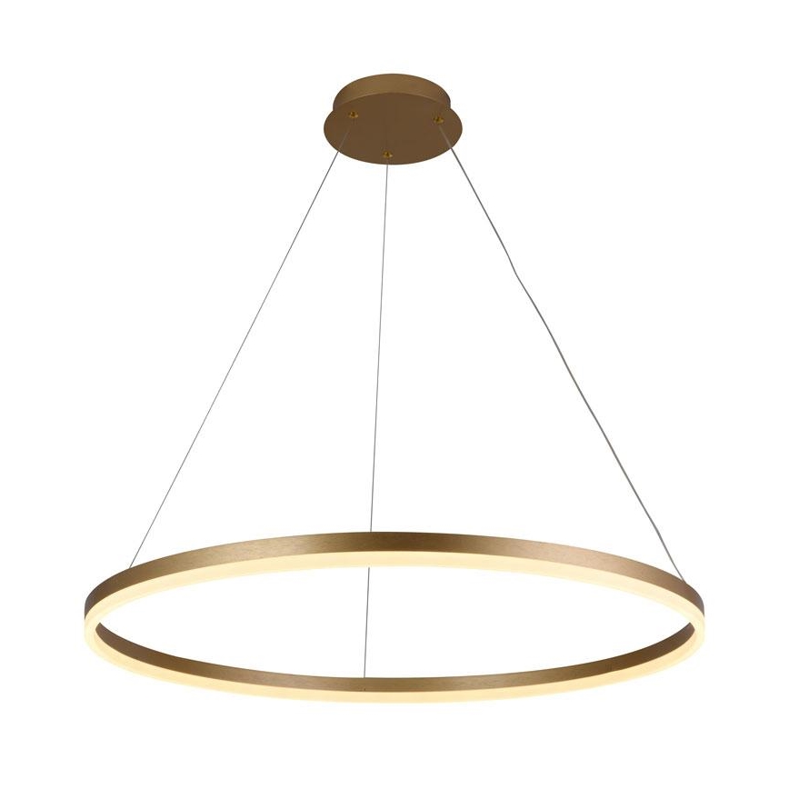 LED pendel dæmpbar LED/55W/230V 3000-6500K diameter 80 cm + fjernbetjening