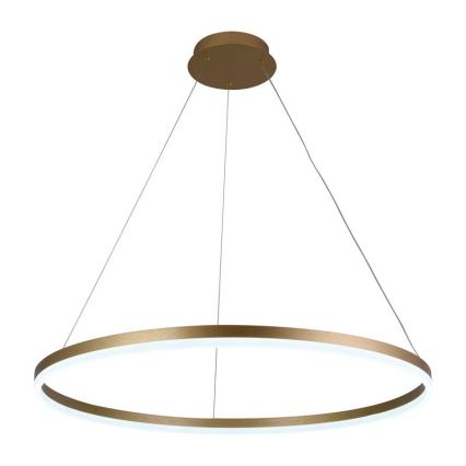 LED pendel dæmpbar LED/55W/230V 3000-6500K diameter 80 cm + fjernbetjening