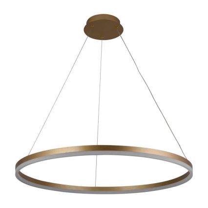 LED pendel dæmpbar LED/55W/230V 3000-6500K diameter 80 cm + fjernbetjening