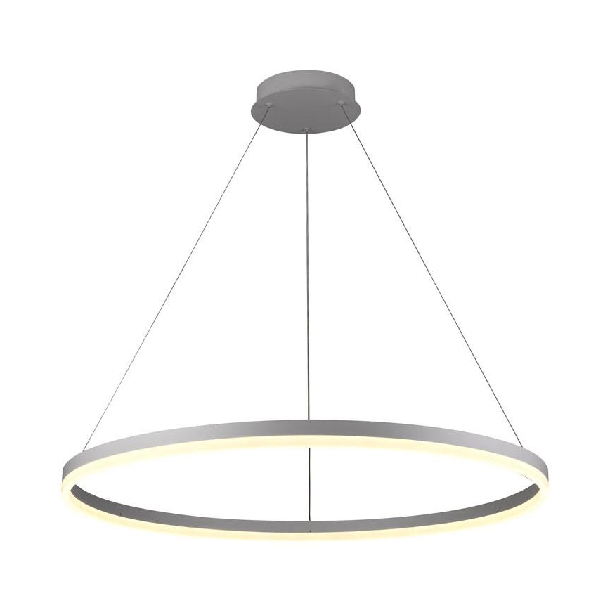 LED pendel dæmpbar LED/55W/230V 3000-6500K diameter 80 cm + fjernbetjening