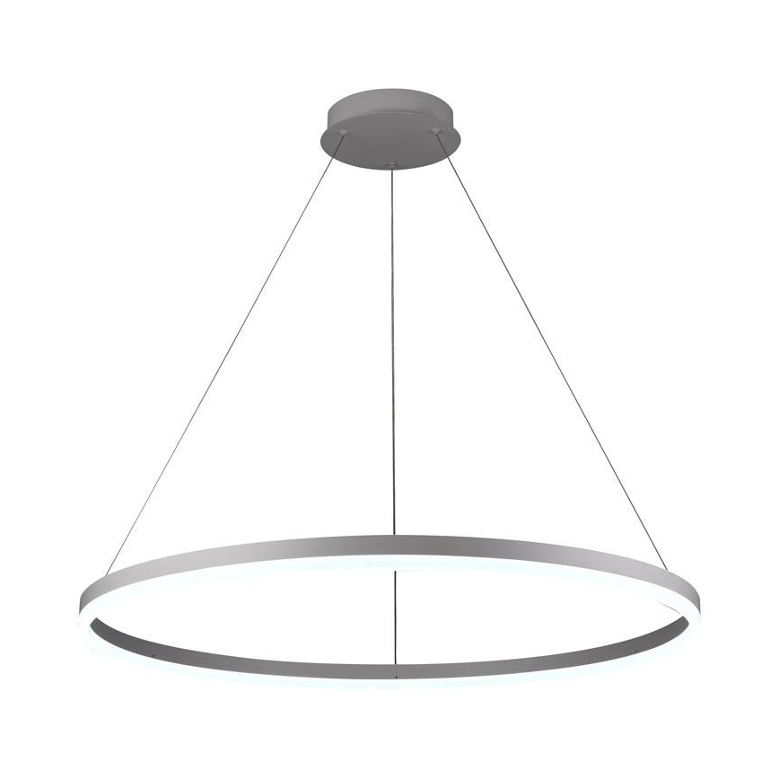 LED pendel dæmpbar LED/55W/230V 3000-6500K diameter 80 cm + fjernbetjening