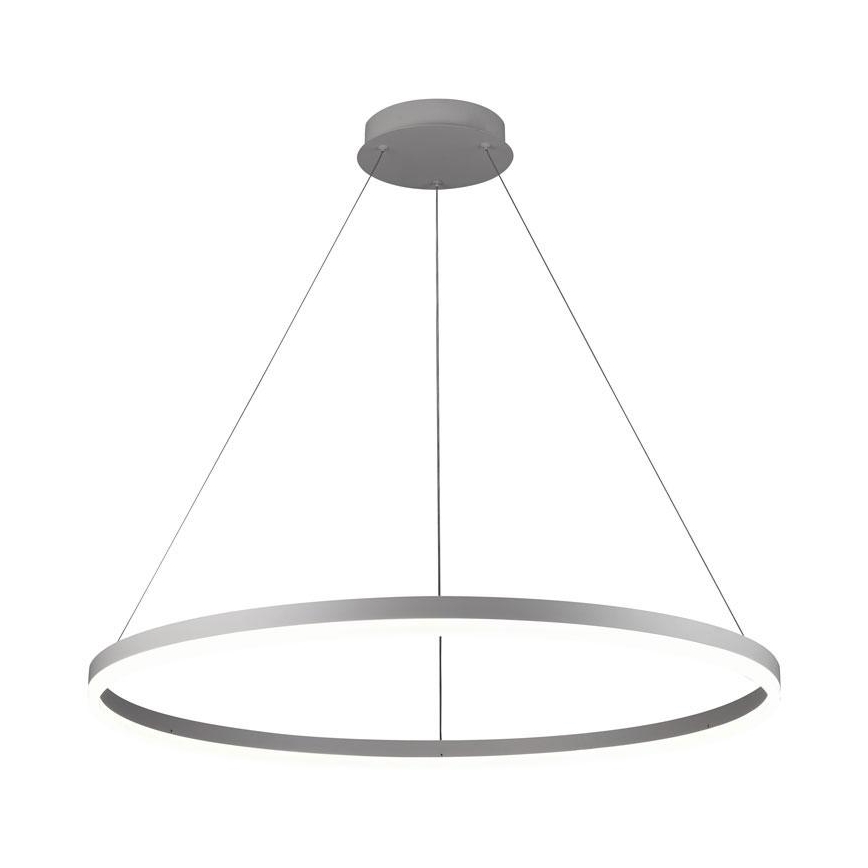 LED pendel dæmpbar LED/55W/230V 3000-6500K diameter 80 cm + fjernbetjening