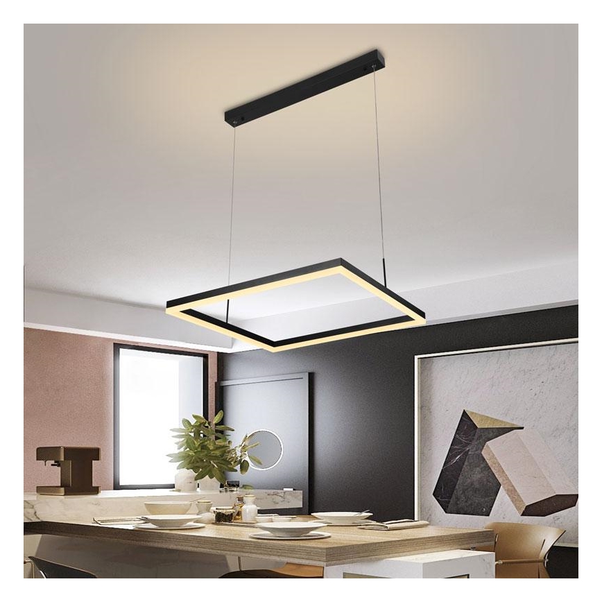 LED pendel dæmpbar LED/55W/230V 3000-6500K + fjernbetjening