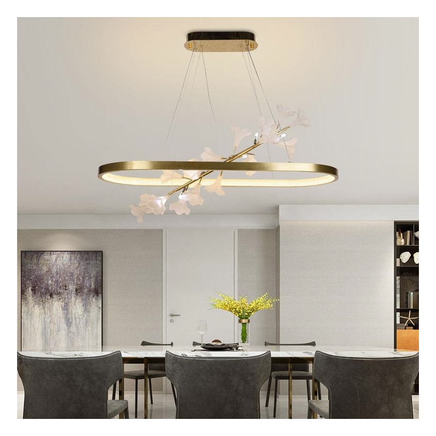 LED pendel dæmpbar LED/55W/230V 3000-6500K + fjernbetjening