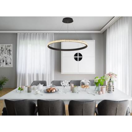 LED pendel dæmpbar LED/55W/230V 3000-6500K + fjernbetjening