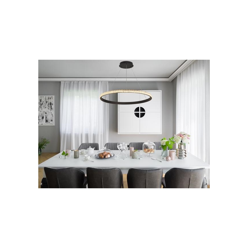 LED pendel dæmpbar LED/55W/230V 3000-6500K + fjernbetjening