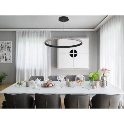 LED pendel dæmpbar LED/55W/230V 3000-6500K + fjernbetjening