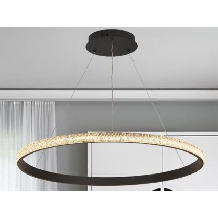 LED pendel dæmpbar LED/55W/230V 3000-6500K + fjernbetjening