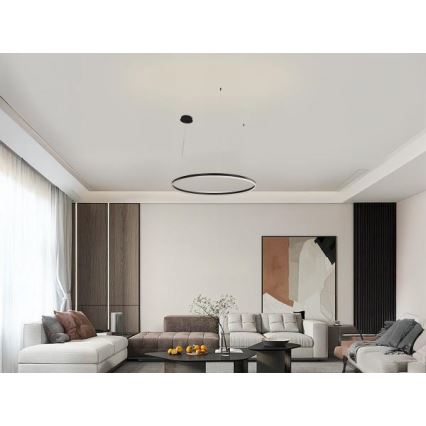 LED pendel dæmpbar LED/55W/230V 3000-6500K + fjernbetjening