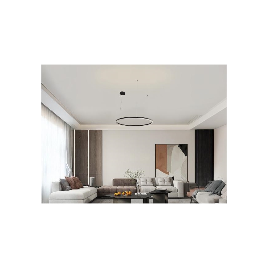 LED pendel dæmpbar LED/55W/230V 3000-6500K + fjernbetjening