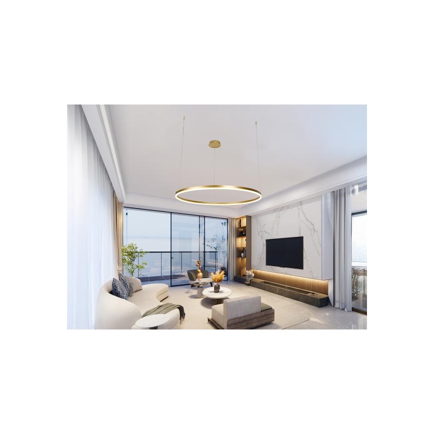 LED pendel dæmpbar LED/55W/230V 3000-6500K + fjernbetjening
