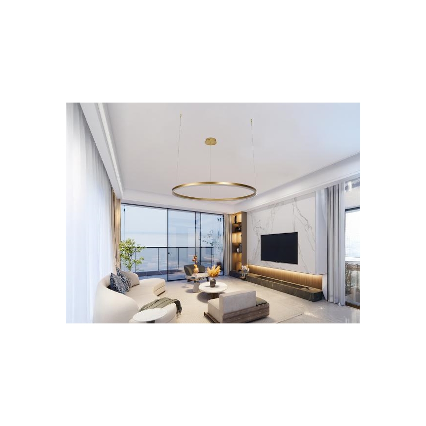 LED pendel dæmpbar LED/55W/230V 3000-6500K + fjernbetjening