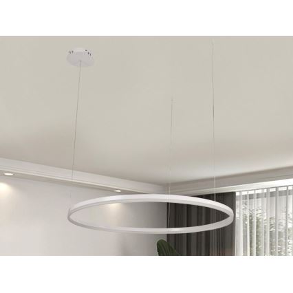LED pendel dæmpbar LED/55W/230V 3000-6500K + fjernbetjening