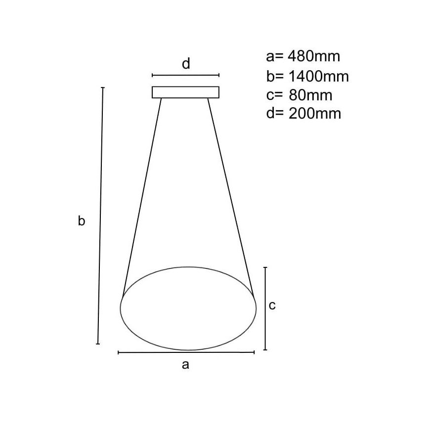 LED pendel dæmpbar LED/65W/230V 3000-6500K brun + fjernbetjening