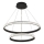 LED pendel dæmpbar LED/65W/230V 3000-6500K diameter 60 cm + fjernbetjening