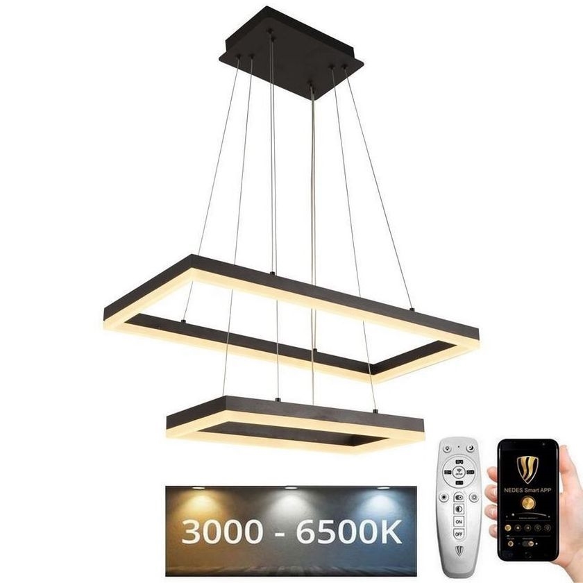 LED pendel dæmpbar LED/65W/230V 3000-6500K + fjernbetjening