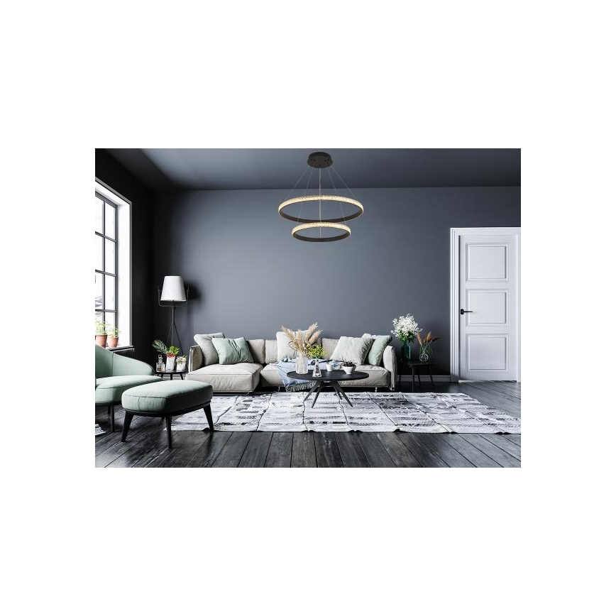 LED pendel dæmpbar LED/65W/230V 3000-6500K + fjernbetjening