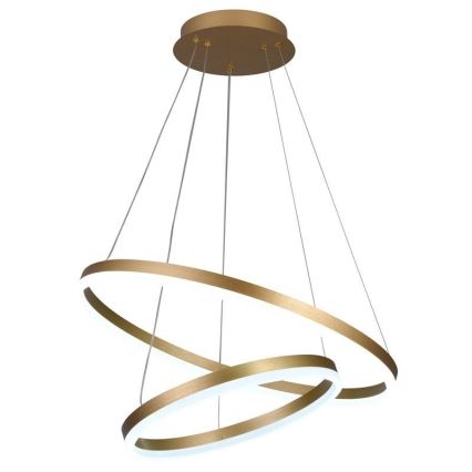 LED pendel dæmpbar LED/70W/230V 3000-6500K diameter 60 cm + fjernbetjening