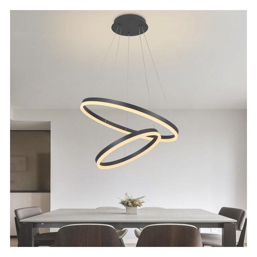 LED pendel dæmpbar LED/70W/230V 3000-6500K + fjernbetjening