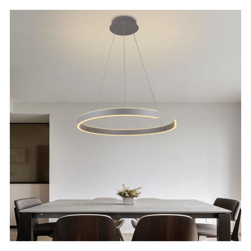 LED pendel dæmpbar LED/70W/230V 3000-6500K + fjernbetjening