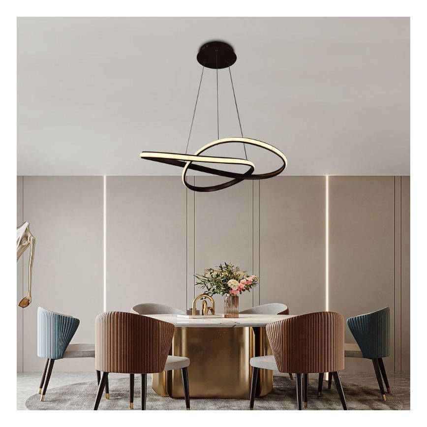 LED pendel dæmpbar LED/70W/230V 3000-6500K + fjernbetjening