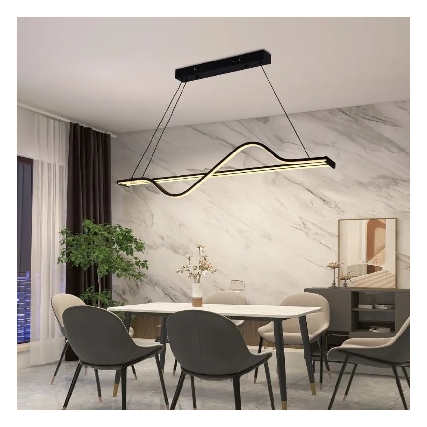 LED pendel dæmpbar LED/70W/230V 3000-6500K + fjernbetjening
