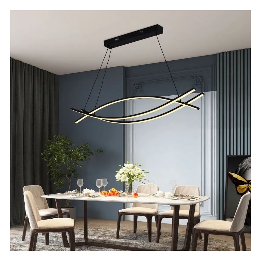 LED pendel dæmpbar LED/70W/230V 3000-6500K + fjernbetjening