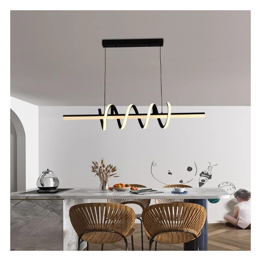 LED pendel dæmpbar LED/70W/230V 3000-6500K + fjernbetjening