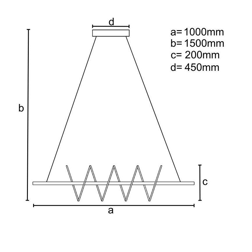 LED pendel dæmpbar LED/70W/230V 3000-6500K + fjernbetjening