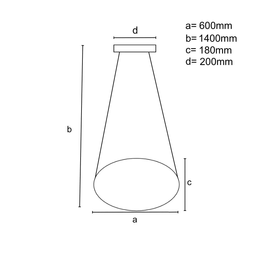 LED pendel dæmpbar LED/70W/230V 3000-6500K skinnende krom + fjernbetjening