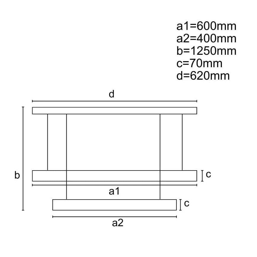 LED pendel dæmpbar LED/70W/230V 3000-6500K diameter 60 cm sort + fjernbetjening