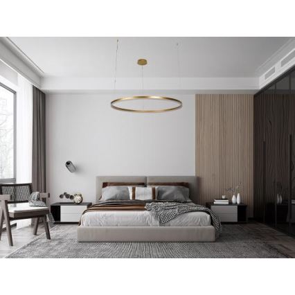 LED pendel dæmpbar LED/72W/230V 3000-6500K + fjernbetjening