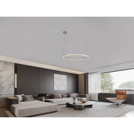 LED pendel dæmpbar LED/72W/230V 3000-6500K + fjernbetjening